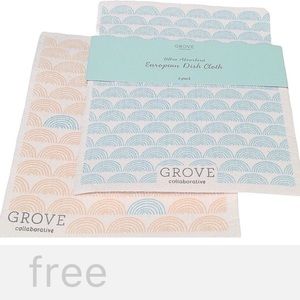 GIFTED to BUYER :: new w. tags: Grove Collaborative dish cloths